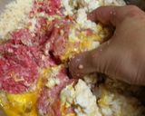 チーズがとろける！ヘルシーハンバーグ★作り方1写真