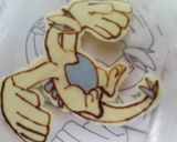 キャラチョコ　ホウオウ　キャラデコケーキ作り方8写真