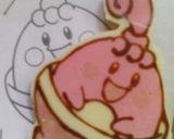 キャラチョコ　ホウオウ　キャラデコケーキ作り方10写真