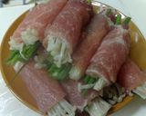 ネギとえのきの巻き豚作り方3写真