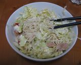 キャベツたっぷりサラダそうめん作り方10写真
