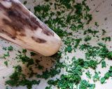 空豆の緑の白和え作り方4写真