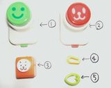キャラ弁　はなかっぱ♡ももかっぱ作り方1写真