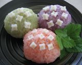 キャラ弁♥型で抜くだけ簡単♥花おにぎり②作り方7写真