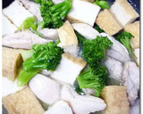♪ｻｻﾐ 厚揚げ ﾌﾞﾛｯｺﾘｰ♪中華餡作り方6写真