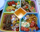 運動会のお弁当2010作り方1写真