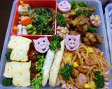 運動会のお弁当2010作り方2写真