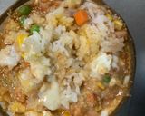 全てレンジ簡単洋風ガーリック味噌炒飯弁当作り方11写真