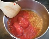 簡単豪華☆カニカマのトマトクリームピザ作り方3写真