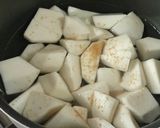 お弁当に入れる　かぶの煮もの作り方2写真