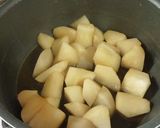 お弁当に入れる　かぶの煮もの作り方4写真