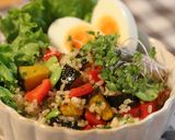 栄養満点！たっぷり野菜の発芽玄米サラダ作り方9写真