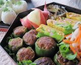 お弁当に☆簡単♪一口サイズピーマン肉詰め作り方4写真