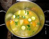 野菜たっぷりスープ〜Minestrone作り方3写真