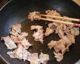 茄子と豚肉のゴマ味噌炒め作り方2写真