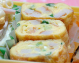 お弁当☆ちくわとネギの卵焼き作り方5写真