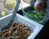 簡単☆納豆パスタ～ほんだし風味～作り方3写真