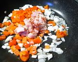 鶏肉のバジル炒めごはん作り方6写真