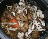 舞茸と鮭の炊き込みご飯♪作り方2写真