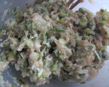 野菜たっぷり　ヘルシーな鶏つくね～♪　作り方1写真