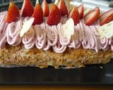春色ロールケーキ作り方7写真
