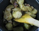 ワインに◎タコとポテトのジェノバ炒め作り方6写真