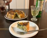 牛乳で簡単！厚焼きキッシュ作り方8写真