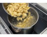 なすとわらびのシェルパスタ★動画あり★作り方5写真
