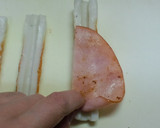 ◎ちくわとハム巻き巻き◎作り方2写真