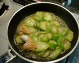 レタス入りヘチマの味噌煮作り方4写真