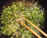 大根の葉と納豆の炒め物作り方2写真