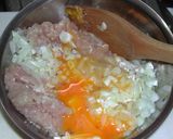ひじき入り鶏ミンチのきんちゃく煮作り方1写真