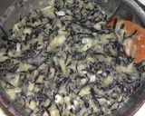 ひじき入り鶏ミンチのきんちゃく煮作り方2写真