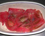 トマトのブルーチーズ焼き作り方1写真