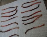 ✿いわしの骨せんべい✿作り方1写真