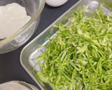 塩麹漬けキャベツのお好み焼き作り方1写真