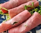 ハムのくるっと豆苗巻き作り方4写真