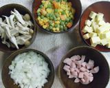 野菜ジュース＆ＨＭで♡簡単ケークサレ作り方1写真
