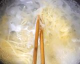 カニカマとアボカドのクリーム冷製パスタ作り方2写真