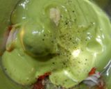 カニカマとアボカドのクリーム冷製パスタ作り方3写真