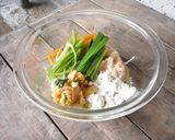 カリッとモチッと！超簡単キムチチヂミ作り方1写真