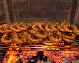 ポルトガル風　特製ソースでエビの炭火焼作り方3写真