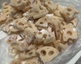 豚肉とレンコンのバター醤油炒め☆子供人気作り方2写真