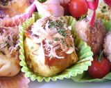 お弁当に♡たこ焼き風キャベたま作り方6写真
