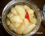 パリパリらっきょのさっぱり甘酢漬け作り方7写真