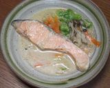 北海道風　鮭のちゃんちゃん焼きミルク仕立作り方7写真