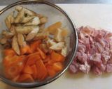 ヘルシー！　高野豆腐入り☆　うちの筑前煮作り方3写真