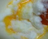 キャラメルバナナの☆半熟オムレットケーキ作り方5写真