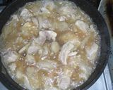 フライパンで簡単！めんつゆで親子丼！作り方3写真