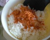 鮭のバター醤油むすび作り方2写真